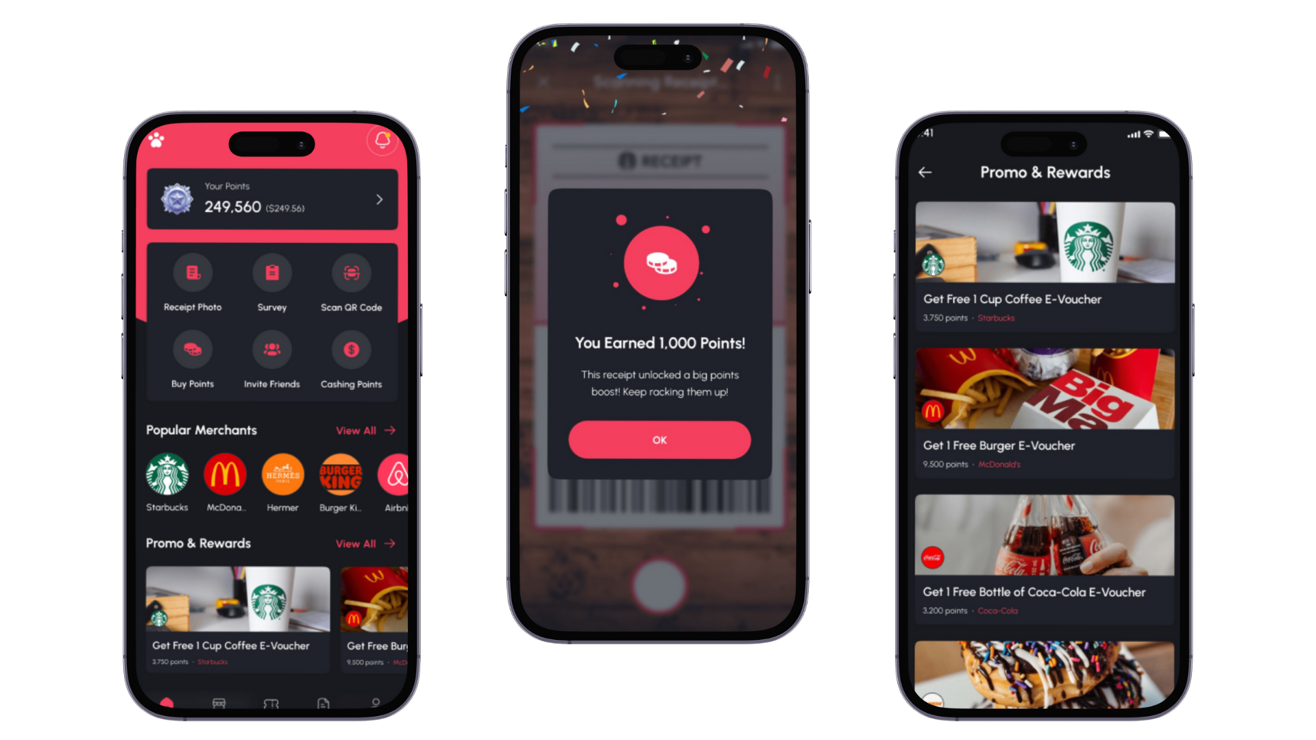 Loyalty Mobile App UIUX Design
