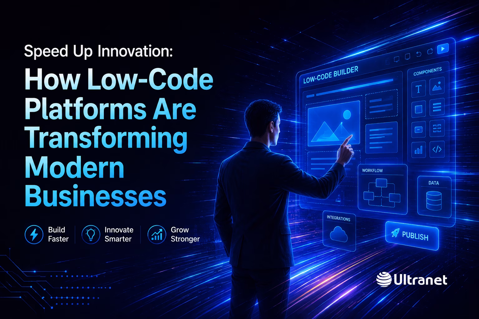 Low-code platform helping businesses build faster and innovate smarter.